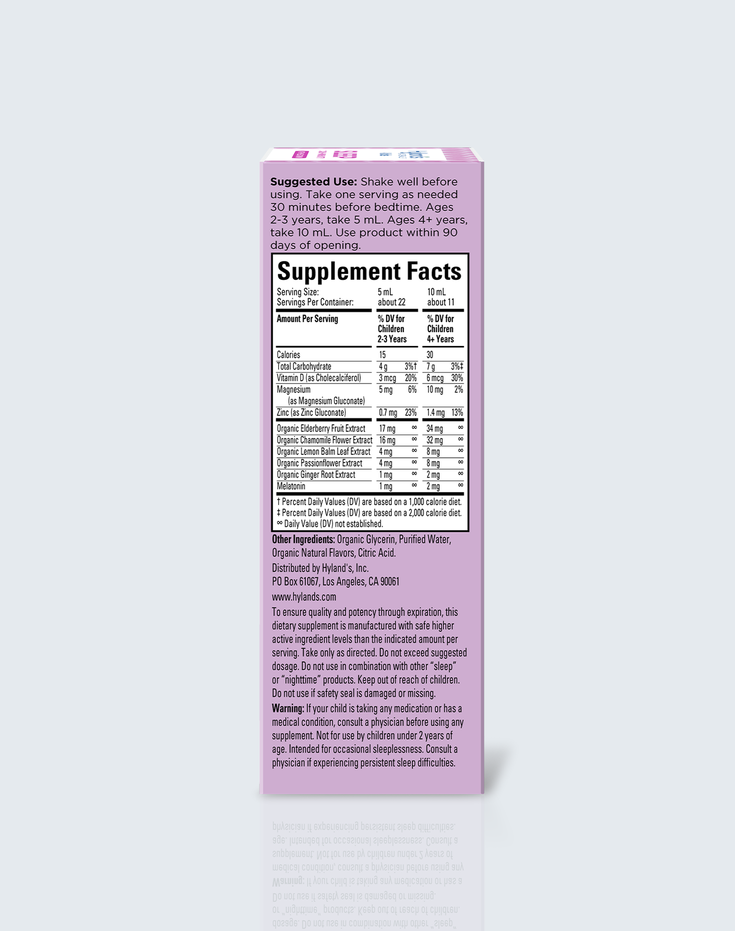 Kids Sleep Calm + Immunity Liquid