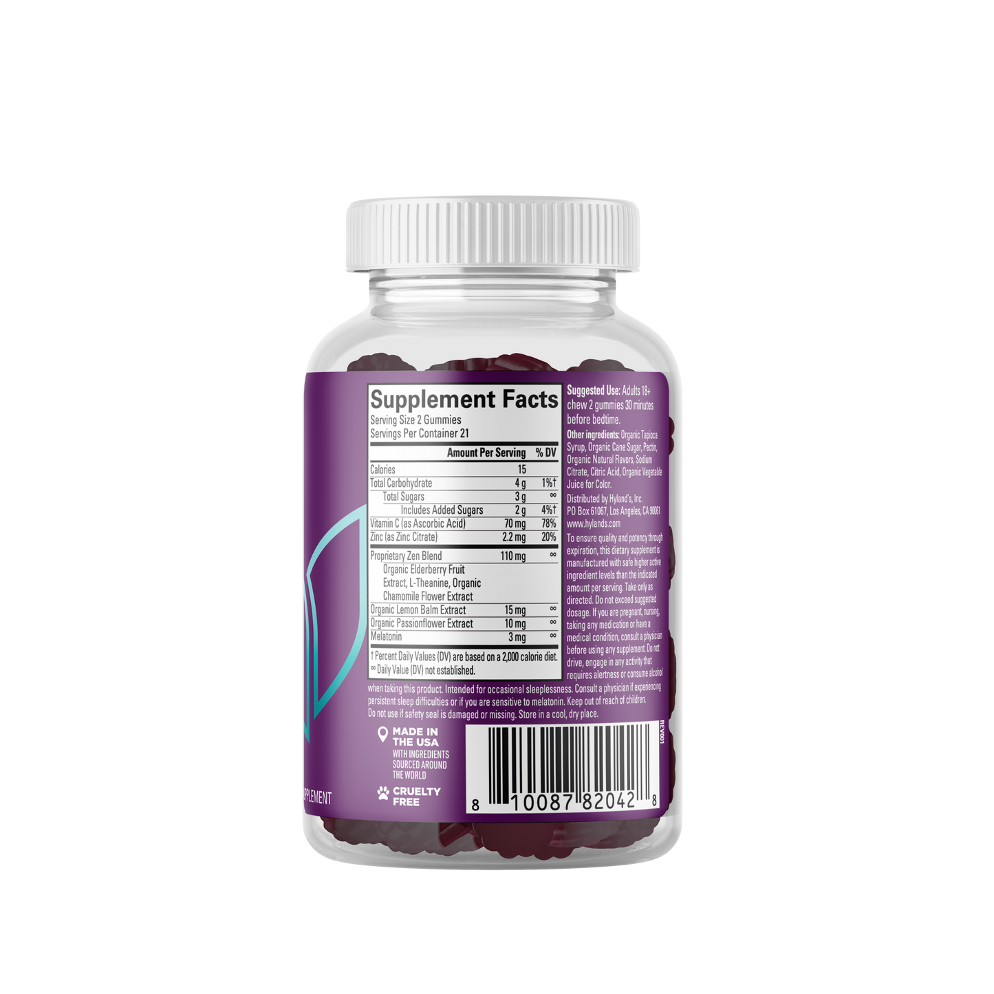 Zen Sleep + Immunity Restorative Sleep Gummies