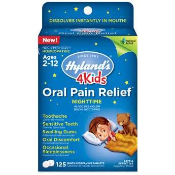 Kids Oral Pain Relief Nighttime Tablets